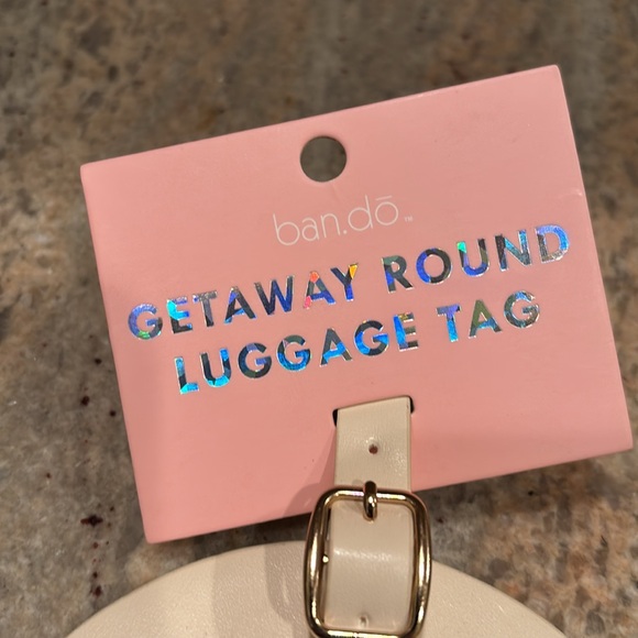 Ban.do Cream Luggage Tag - Picture 6 of 6